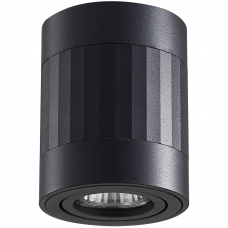 319852 Точечный светильник Goldlux Rubin Paski GU10 10W IP20 черный